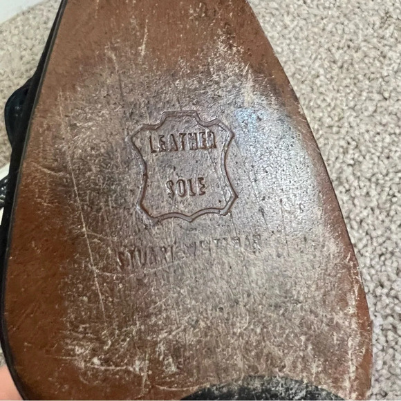 Stuart Weitzman Strappy Black Heels - Picture 8 of 9